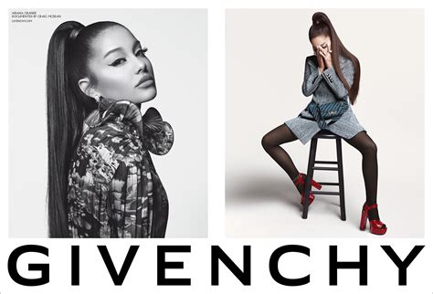 ariana grande's givenchy ads|Ariana Grande Givenchy campaign.